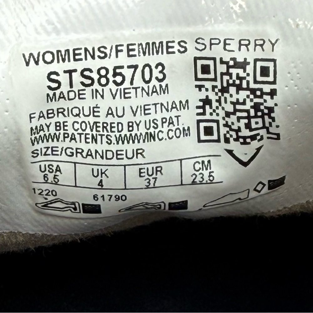 Women’s Sperry Crest Vibe Top-Sider Beige Shimmer Casual Boat Shoes‎ Size 6.5 - Picture 7 of 7
